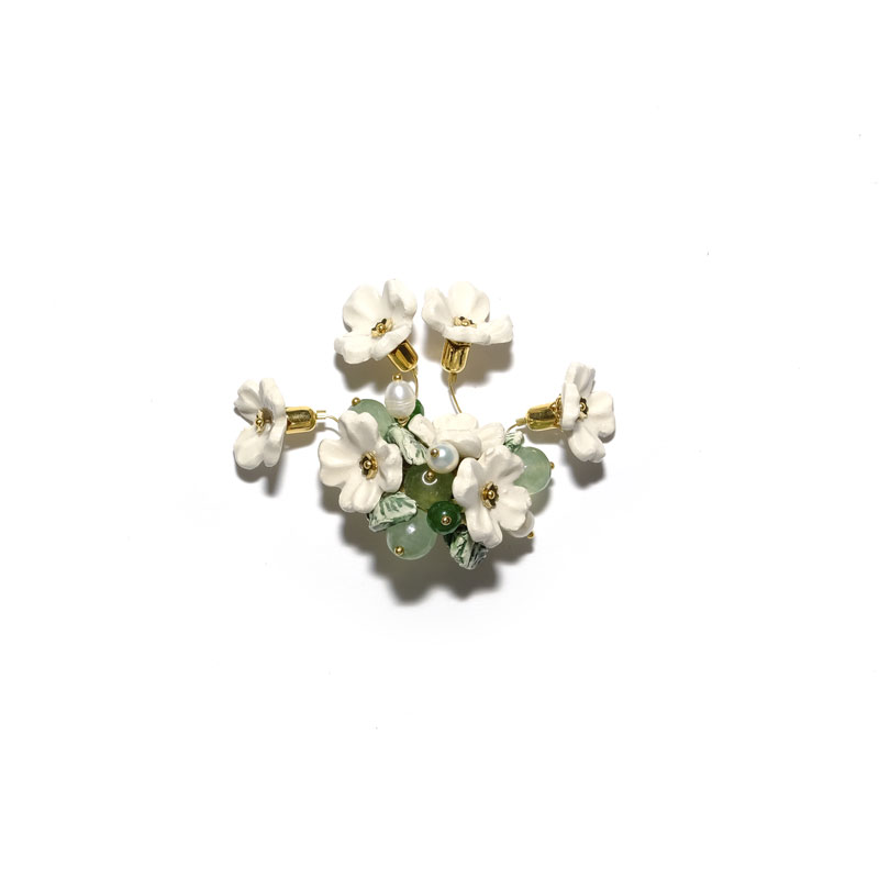 GFM Spilla Riccio Con Ombrello - Smaltata, 3,2 X 3,6 Cm - Idea Regalo Originale