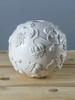 Vaso Sfera con more di rovo